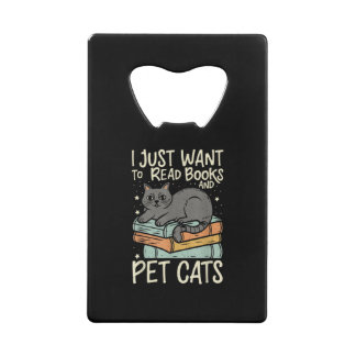 Retro I Just Want to Read Books and Pet Cats Cat