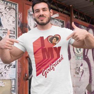 Retro I Love My Girlfriend T-Shirt