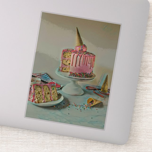 Retro ice cream popsicle (Detail)