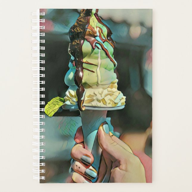Retro ice cream popsicle (Devant)