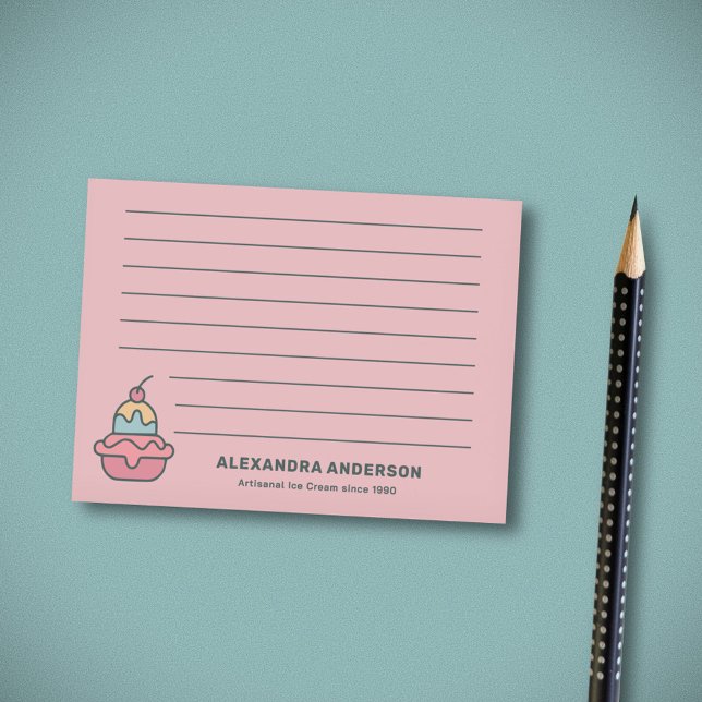 Retro Ice Cream Post-it Notes (Retro Ice Cream Post-it Notes)
