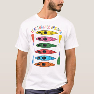 Retro Ichetucknee Springs Kayaking T-Shirt