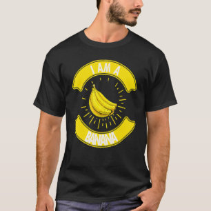 Retro I'm A Banana Women Mens Kids Toddler Boy T-Shirt
