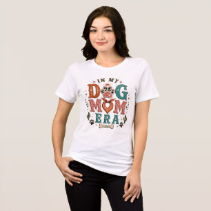 Retro In My Dog Mom Era Women’s T-Shirt Tri-Blend Shirt
