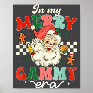 Retro In My Merry Gammy Era Christmas Decor Pajama