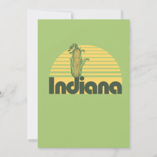 Retro Indiana Invitation