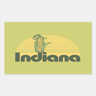 Retro Indiana Sticker