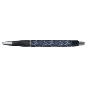 Retro Industrial Blue print Engineering Pen