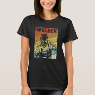 Retro Inspector Tig Tack Mig Rig Technician Welder T-Shirt