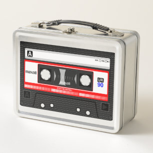 Retro Inspired Mix Tape Lunch Box