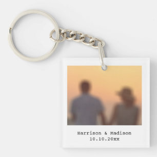 Retro instant photo names date custom