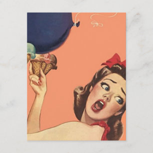 Rétro invitation de fête tout blanc d'occasion