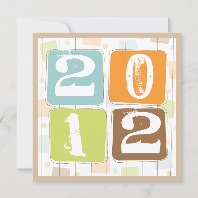 Rétro invitation géniale de partie d'Ève de (Devant)