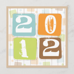 Rétro invitation géniale de partie d'Ève de