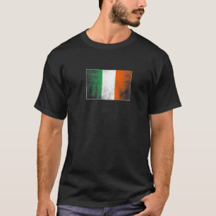 Retro Irish flag St Patricks' day Patriotic Irishm T-Shirt