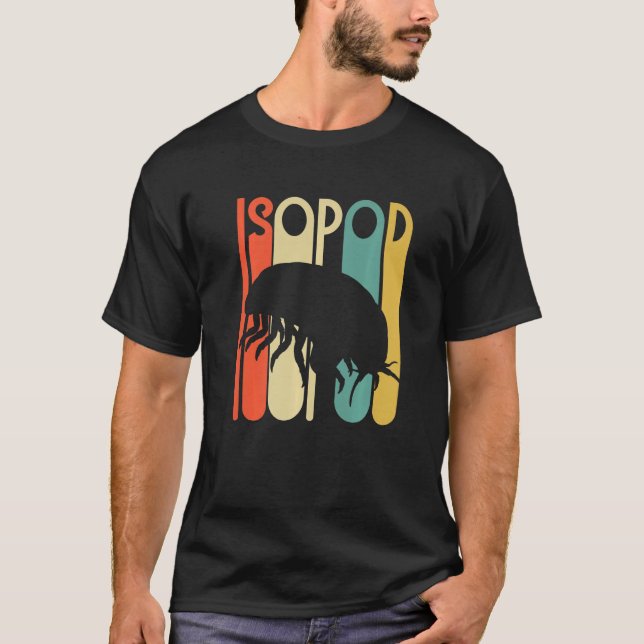 Retro Isopod Cool Vintage Isopods T-Shirt (Front)