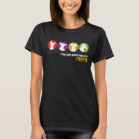 Retro Italian Greyhound Mom Modern Silhouette