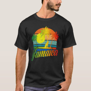 Retro Jamaica Summer Beach Vacation For Men Women T-Shirt