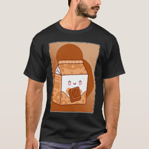 Retro Japanese Chocolate Milk Food Eater Graphic T-Shirt