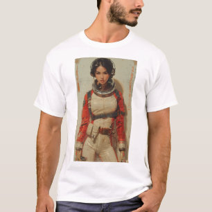 Retro Japanese Sci-fi AV Magazine Cover T-Shirt
