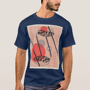Retro Japanese Sushi Japan Anime Kawaii T-Shirt