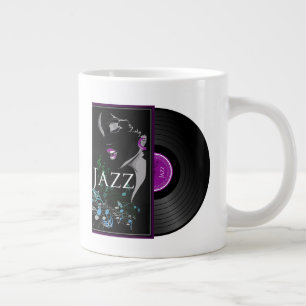 Retro Jazz Large Coffee Mug