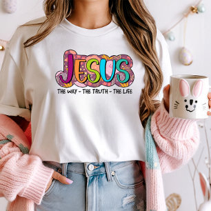 Retro Jesus Faith Easter T-Shirt