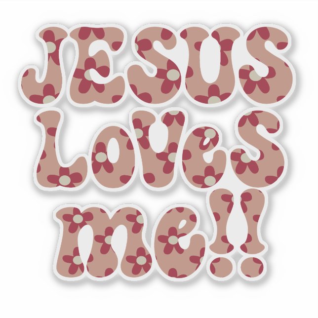 Retro Jesus Loves Me (Front)