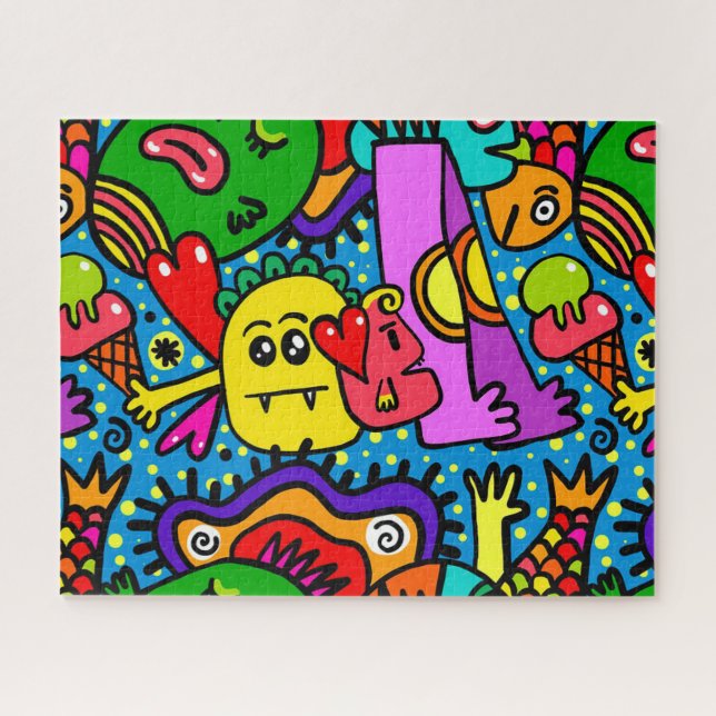 Retro Jigsaw Puzzle (Horizontal)