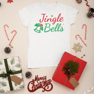 Retro Jingle Bells Christmas T-Shirt