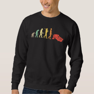Retro Jiu Jitsu Evolution For Jiu Jitsu Practitio Sweatshirt