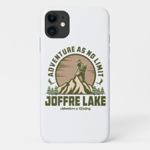 Retro Joffre Lake Hike iPhone 11 Case