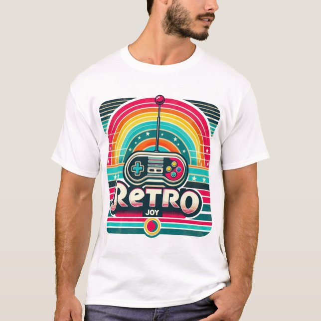Retro Joy T-Shirt Design (Devant)