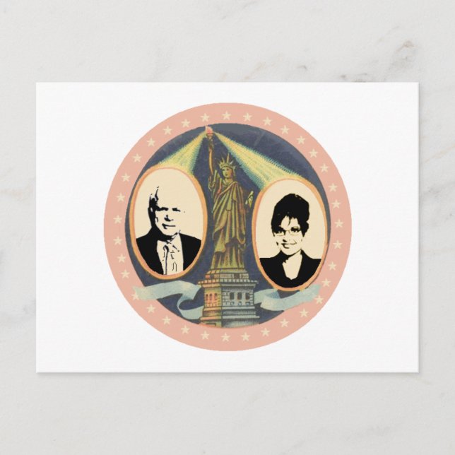 Retro Jugate Postcard (Front)