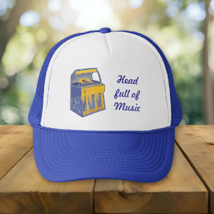 Retro Jukebox Trucker Hat