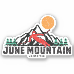Retro June Mountain Ski