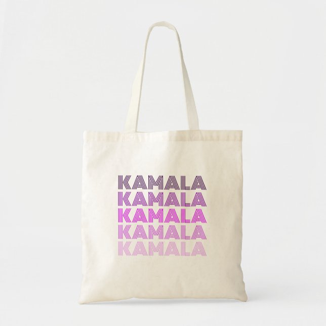 Retro Kamala 2024 Tote Bag (Front)