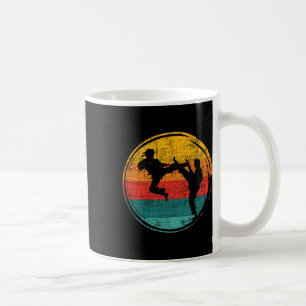 Retro Karate Fighter - Karateka Comt Self Defence Coffee Mug
