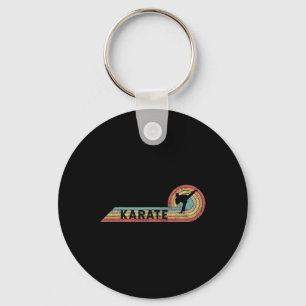 Retro Karate Vintage Player Film Strip Keychain