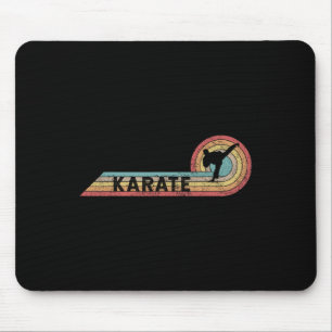 Retro Karate Vintage Player Film Strip Mouse Pad