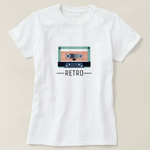 Retro Kawaii Cassette T-Shirt