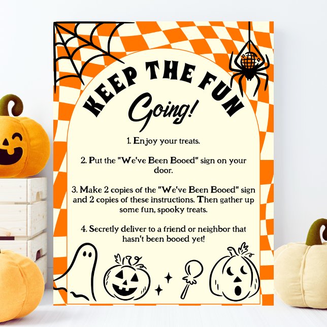 Retro Keep The Fun Going You've Been Booed Game (Creator Uploaded)