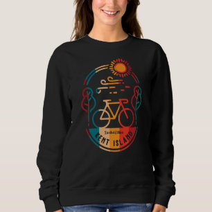 Retro Kent Island Bike Trail Sweatshirt