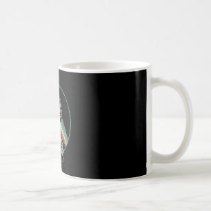 Retro Kickboxing Martial Art And Kickboxing Lovers Coffee Mug
