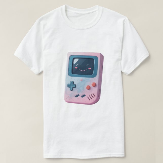 Retro Kids Gaming Console T-Shirt (Design Front)