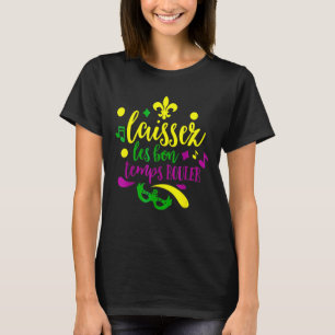Retro Kids Good Times Mardi Gras Parade Masquerade T-Shirt