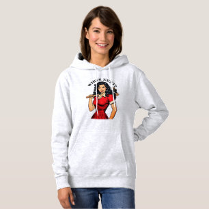 Retro Killer Housewife “Who’s Next?” Hoodie