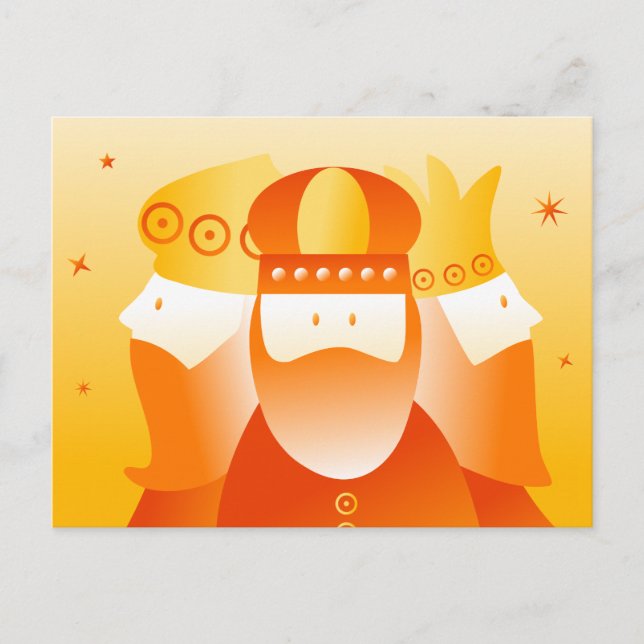 Retro Kings Postcard (Front)