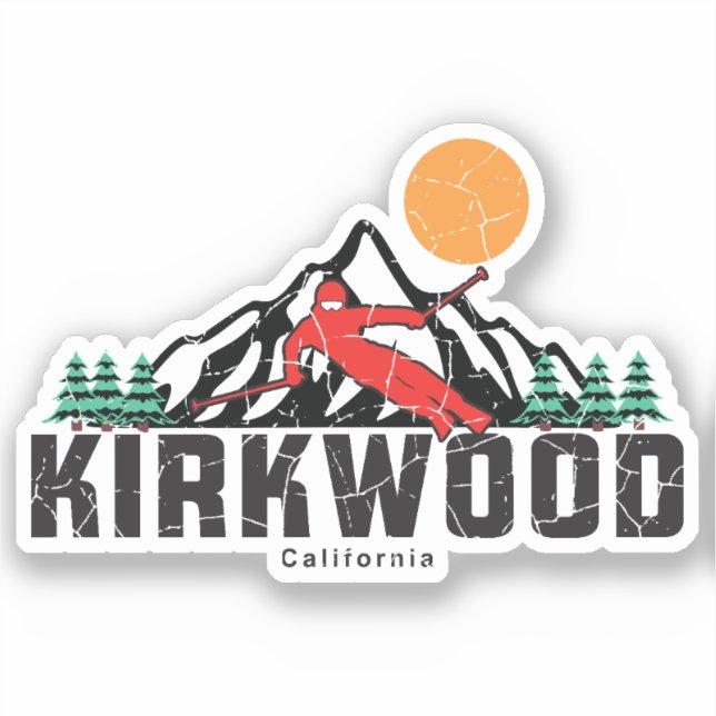 Retro Kirkwood Mountain Ski  (Front)