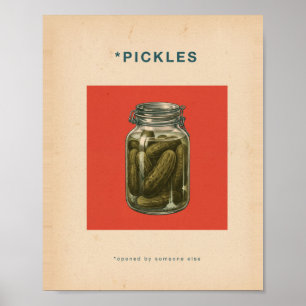 Retro Kitchen Art No. 9 Vintage Painting Poster